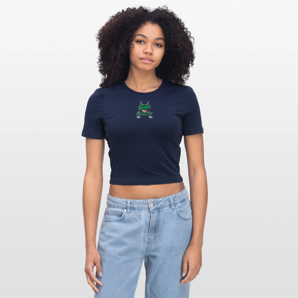 ERC Cropped T-Shirt - Light Navy