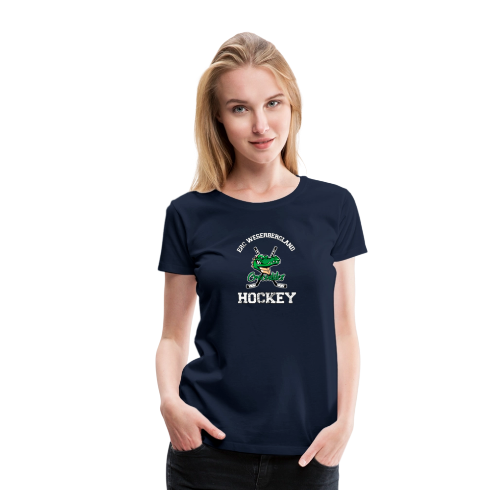 ERC Frauen Premium T-Shirt I - Navy