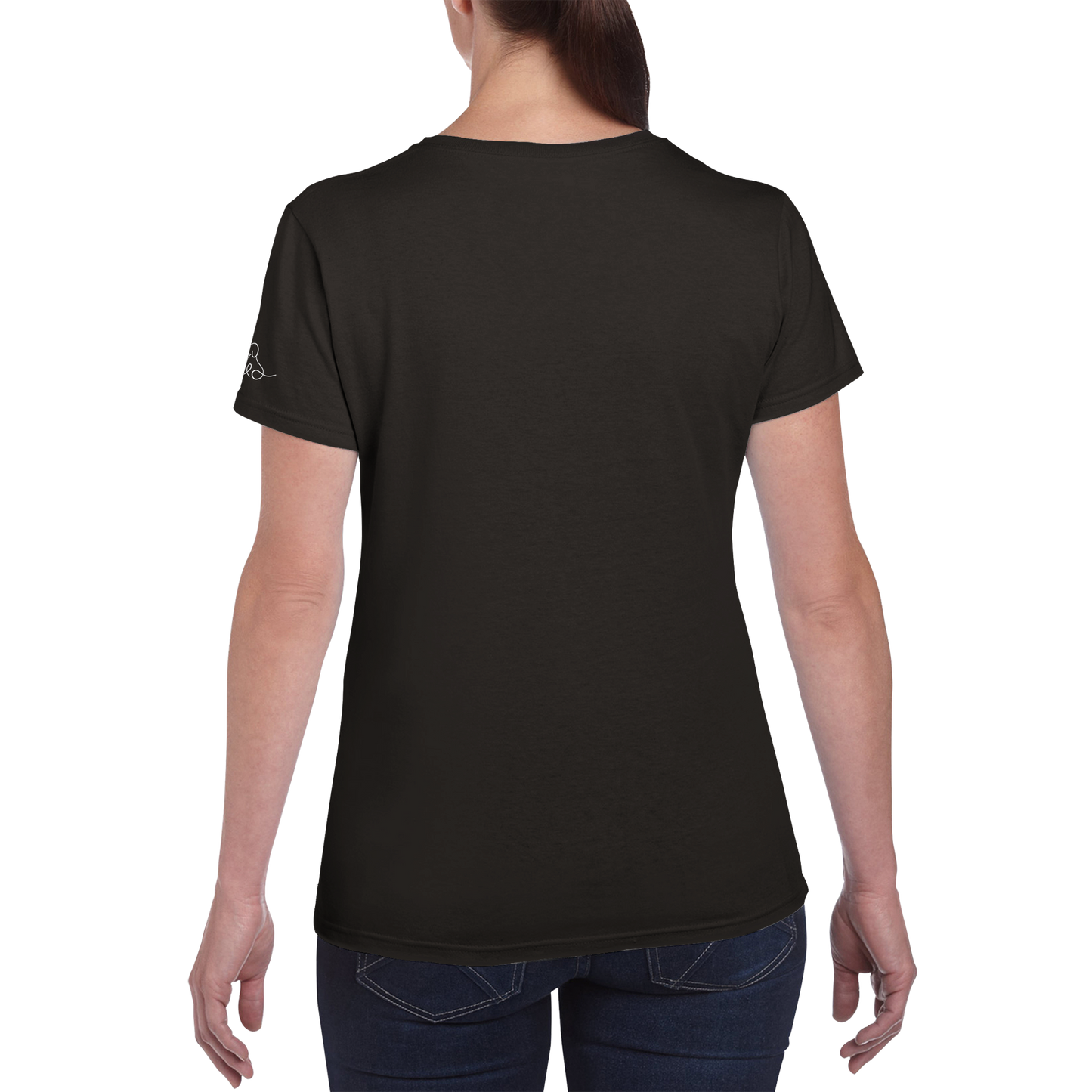 SHIRTGLÜCK vielseitiges Damen-T-Shirt "together" mit Rundhalsausschnitt | 100% Baumwolle mit 180 g/m²
