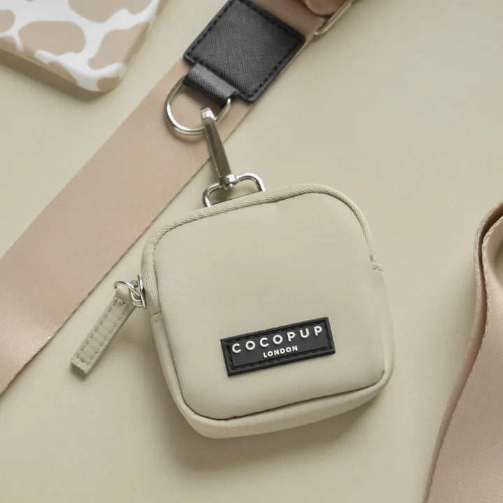 COCOPUP LONDON Zip Treat Pouch / Leckerlitasche | Caramel Latte