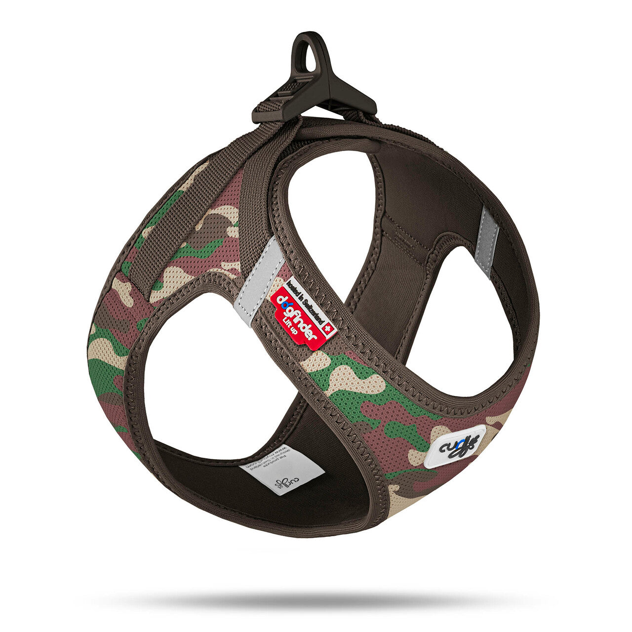 CURLI leichtes Brustgeschirr VEST HARNESS aus Air-Mesh mit CURLI CLASP SCHNALLE | verschiedene Farben