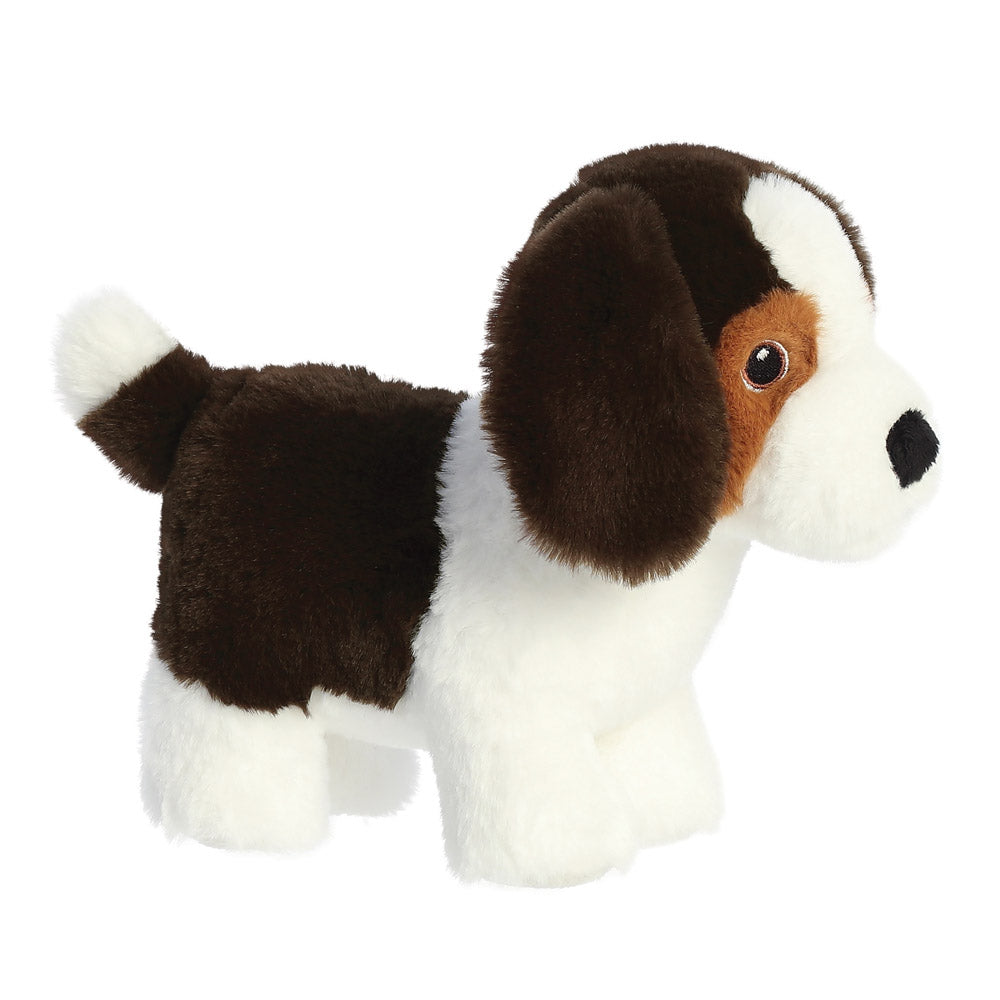 AURORA® Eco Nation klimafreundliches Plüschtier BEAGLE aus recyceltem Kunststoff | gestickte Augen | 20cm