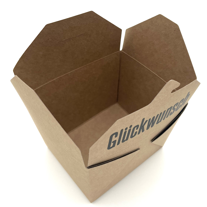 WESERGLÜCK umweltfreundliche Geschenkverpackung aus Papier/Pappe| personalisierbar