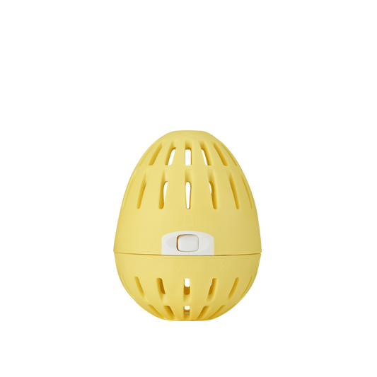 ECOEGG Laundry Egg® - Wäscheei GELB Fragrance Free / durftlos | natürliches Waschmittel mit Mineralpellets | umweltfreundlich | zero waste | vegan