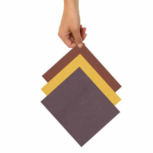 TOFF & ZÜRPEL® SET Bienenwachstücher S (21x18cm) | rot, lila, gelb | 3 Stück