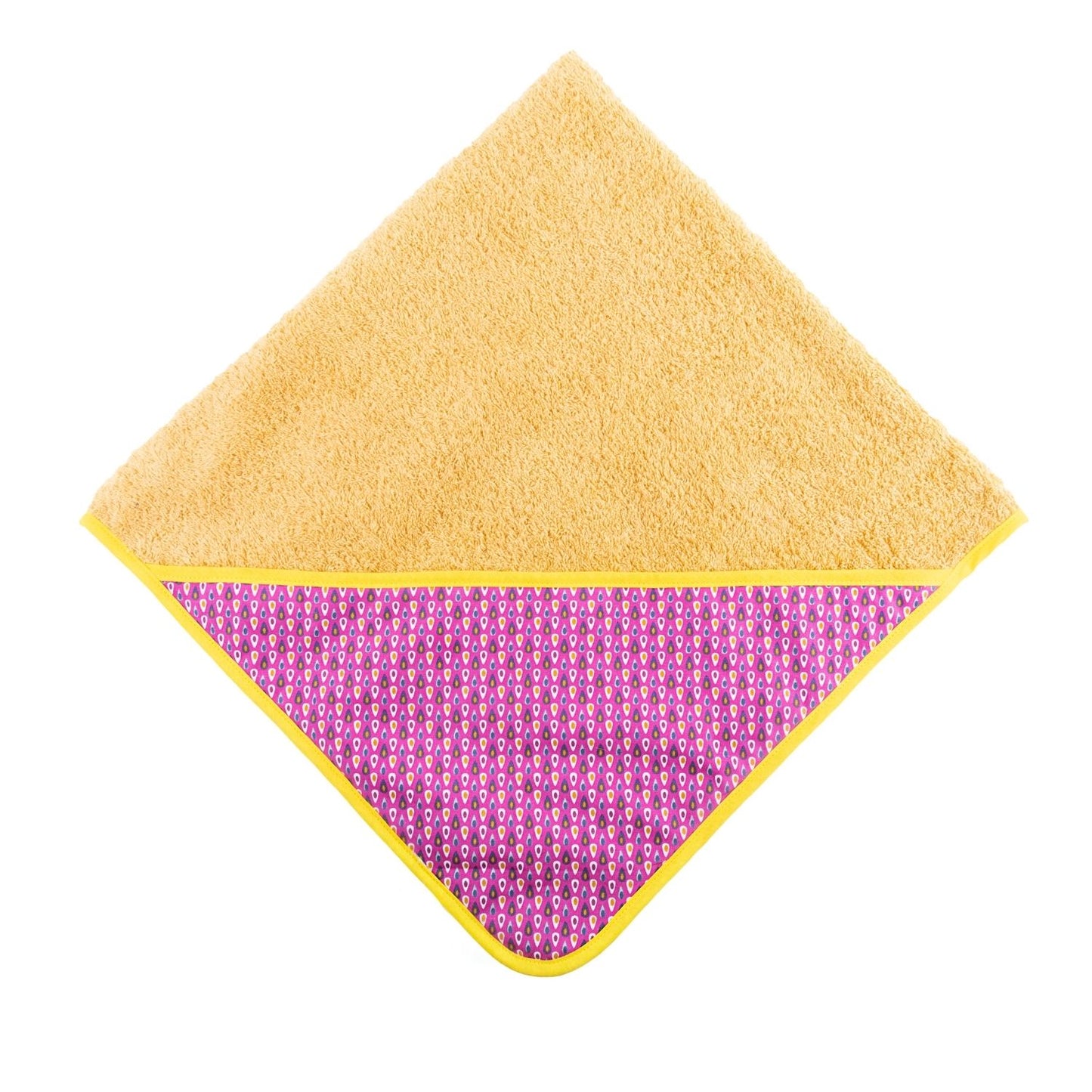 GROC GROC handgefertigtes Handtuch für Hunde | Hundehandtuch | Badecape aus Frottee | Baumwolle