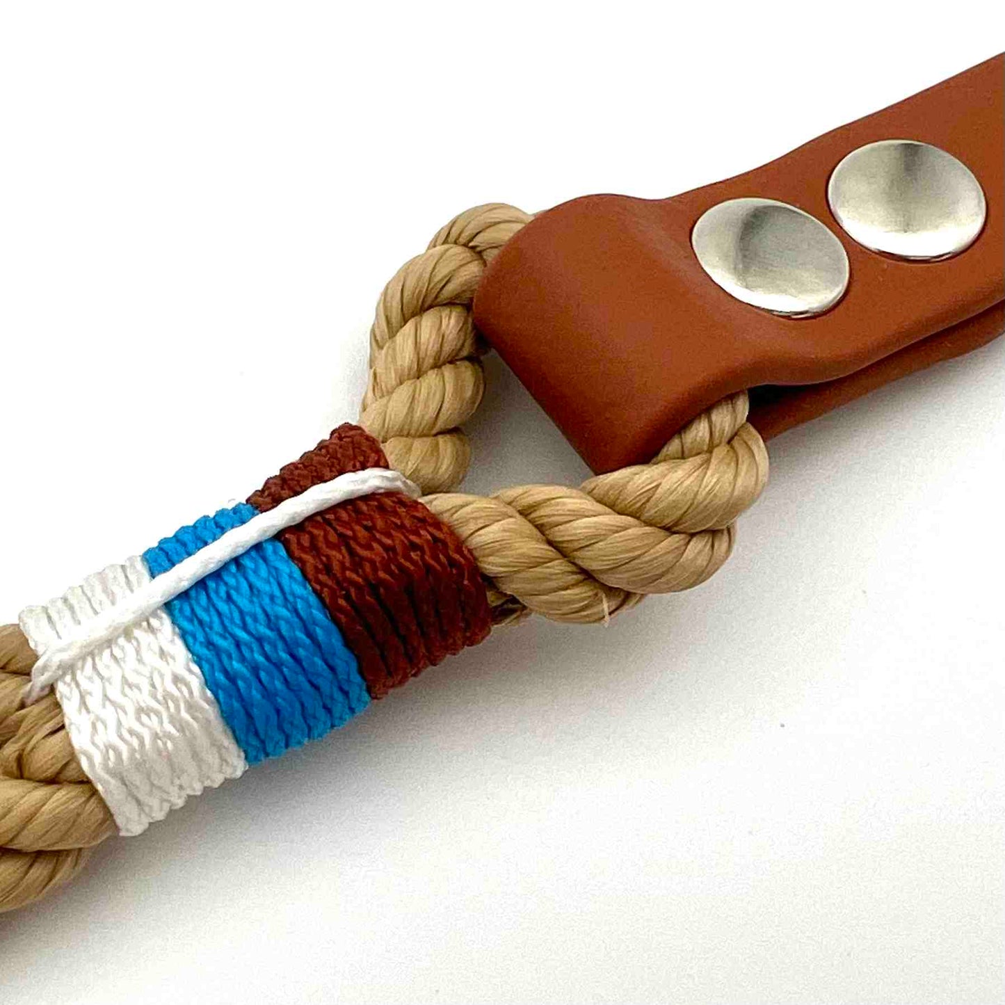 HAMBURG DOGS Handgefertigtes Hundehalsband Bootsmann Sylt EDITION Captain mit BioThane-Riemen | XS, S, M & L