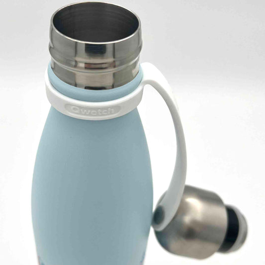 QWETCH Schraubverschluss mit Silikonlasche | Zubehör für Thermoflaschen 260/500ml