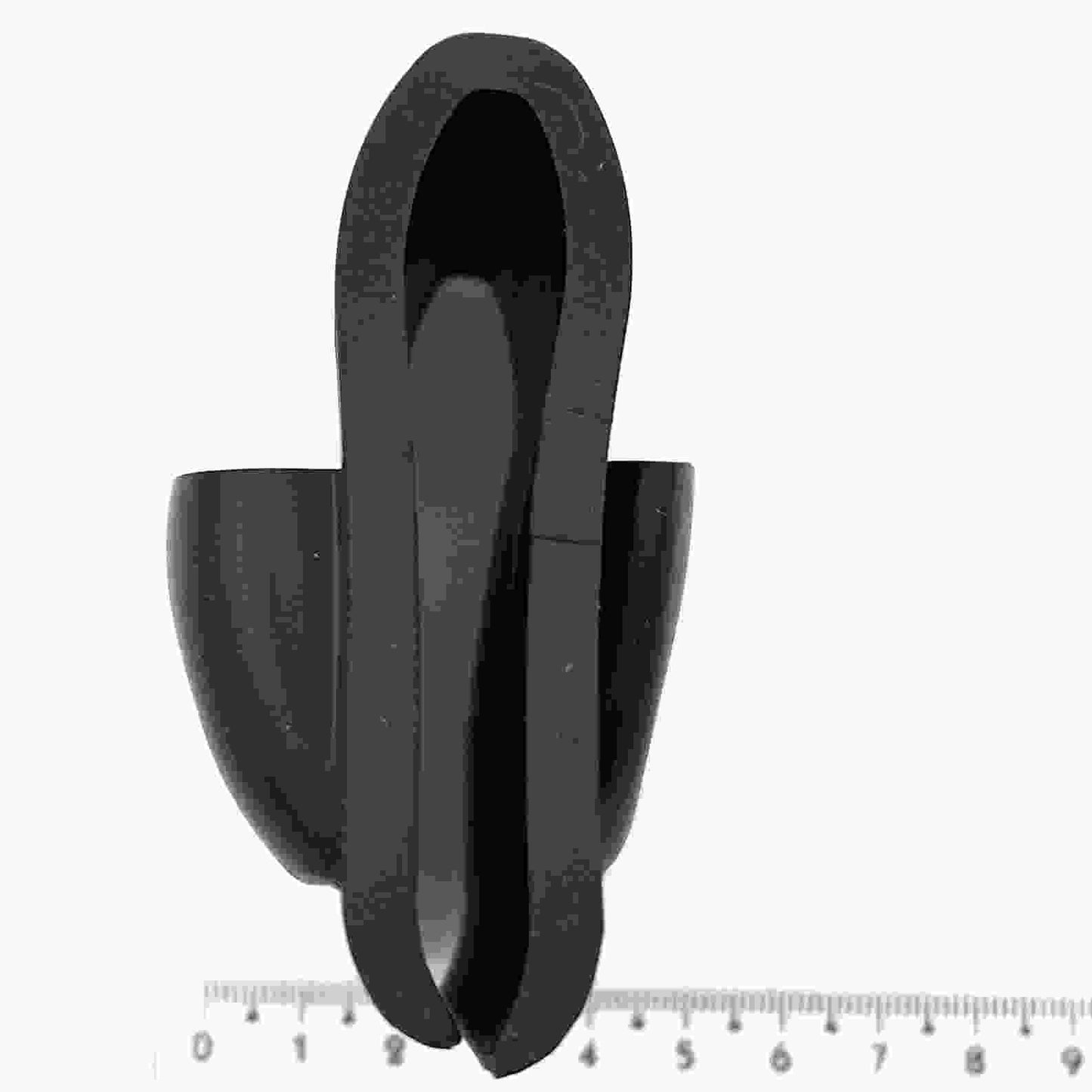 THE SUSTAINABLE PEOPLE Set Doggyssnapper - handlicher Kotbeutelgreifer aus Gummi | inkl. 1 Rolle biologisch abbaubarer Hundekotbeutel | schwarz