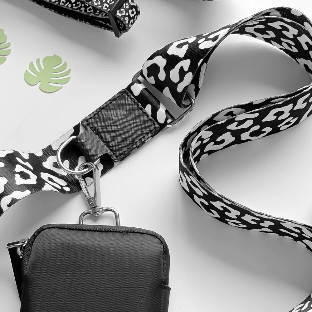 COCOPUP LONDON Bag Strap / Taschenriemen | Black Leopard