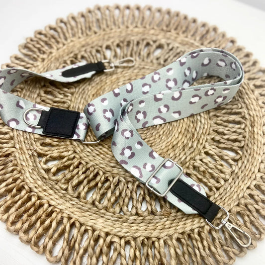 COCOPUP LONDON Bag Strap / Taschenriemen | Sage Leopard