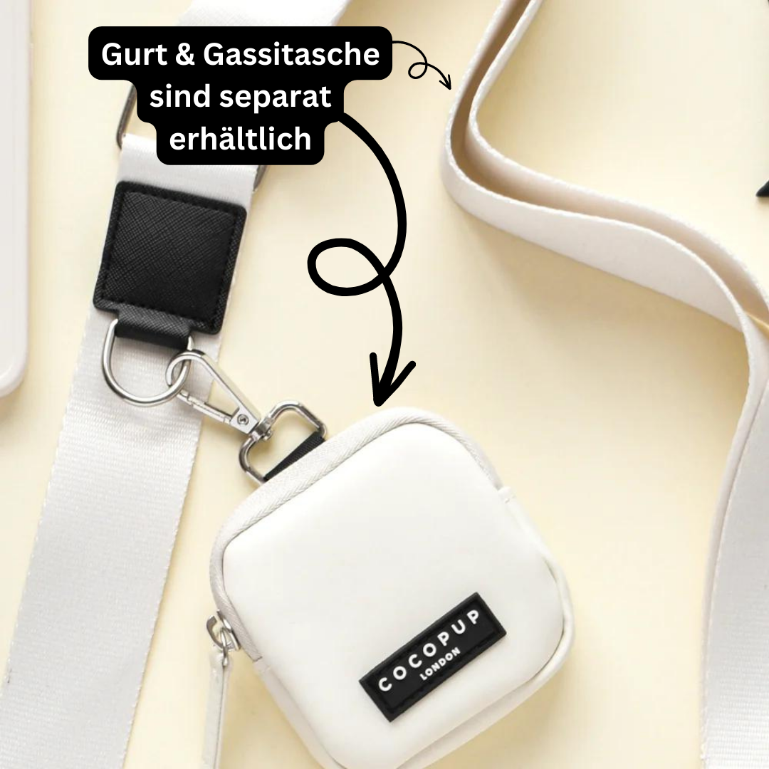 COCOPUP LONDON Bag Strap / Taschenriemen | cremeweiß