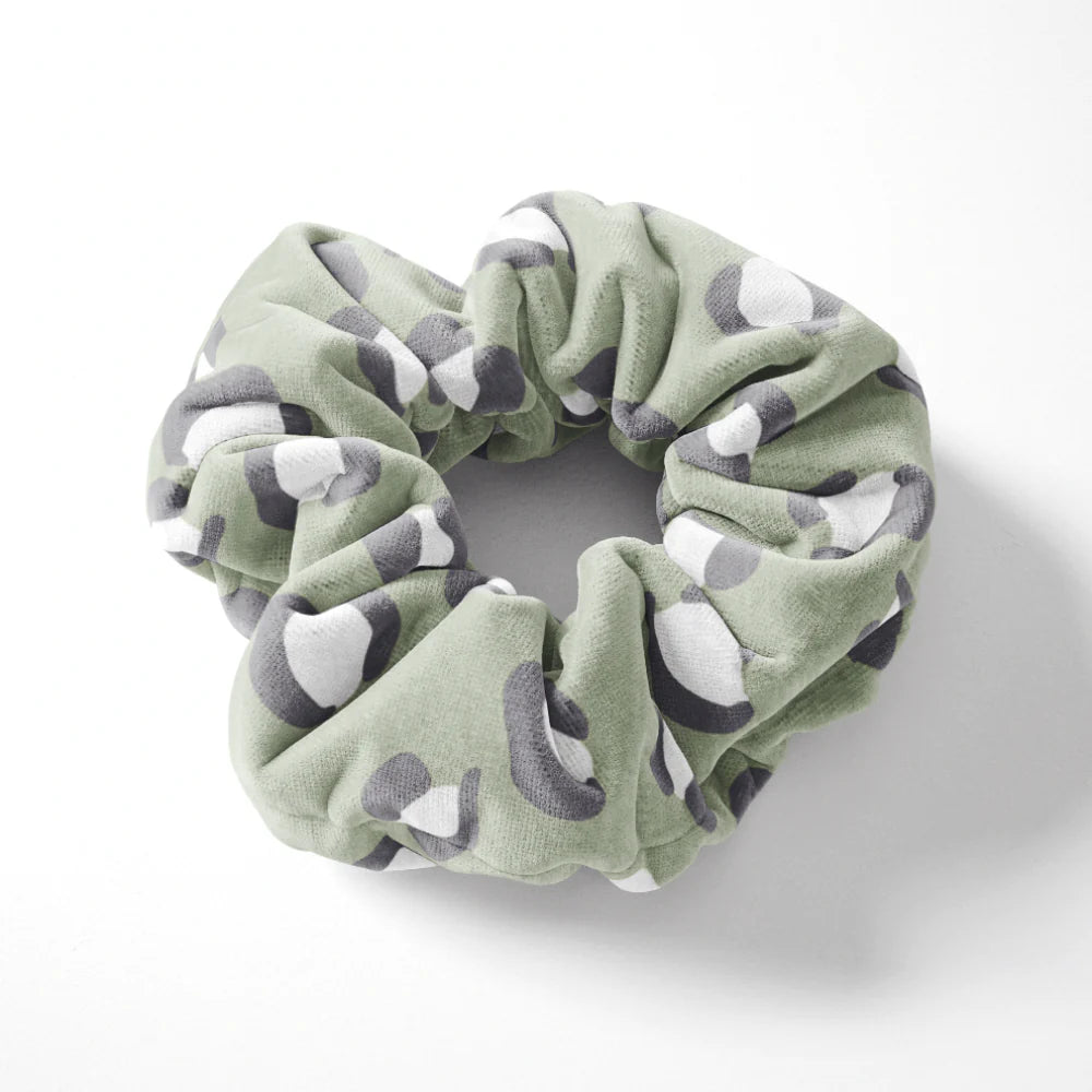COCOPUP LONDON Scrunchie by Cocopup Lane | Sage Leopard