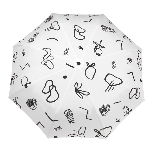 ORIGINAL DUCKHEAD EU handgefertigter Regenschirm mit Entenkopf FRUITS & SHAPES | kompakt & nachhaltig