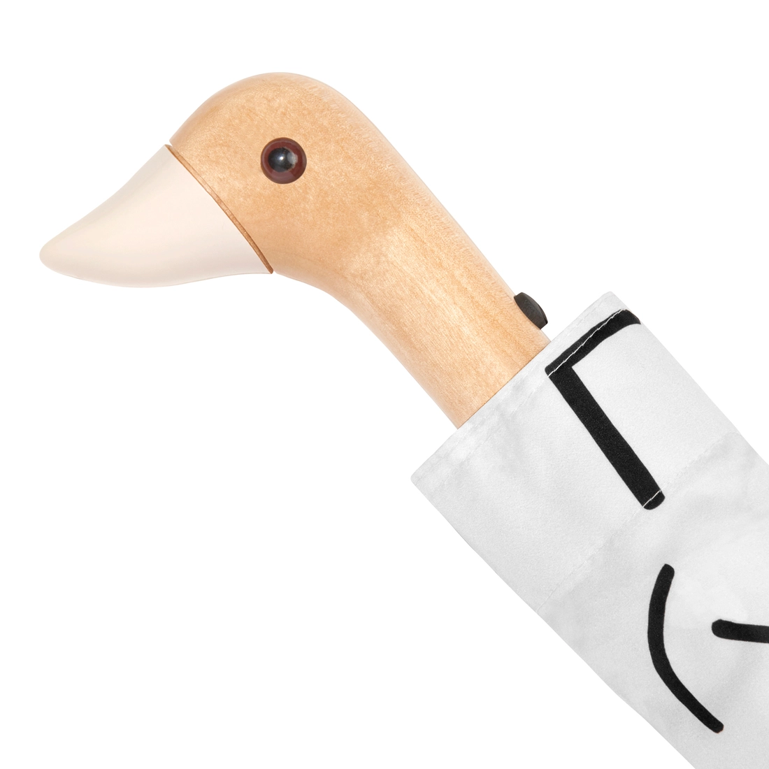 ORIGINAL DUCKHEAD EU handgefertigter Regenschirm mit Entenkopf FRUITS & SHAPES | kompakt & nachhaltig