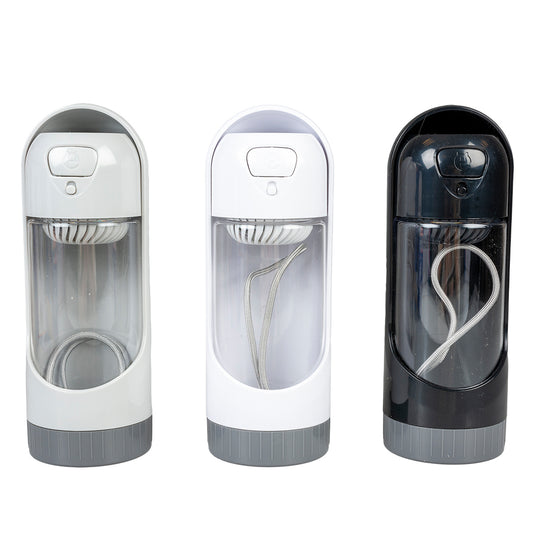 DUVO+ ausziehbare Wasserflasche für Hunde | To Go Flasche | Kunststoff | 300ml