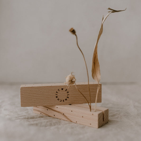 EULENSCHNITT Karten- und Blumenständer (1 Stück)