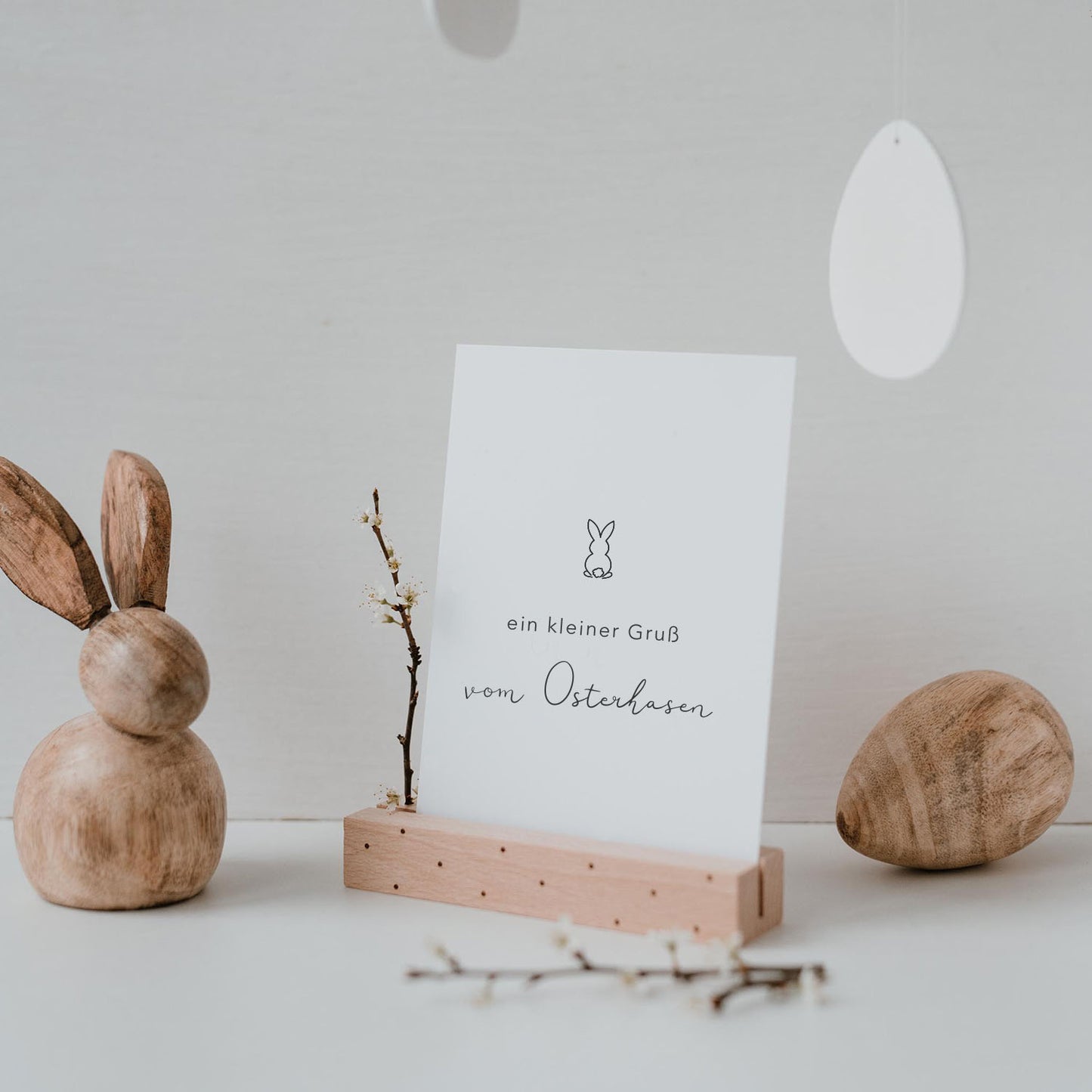 EUELNSCHNITT Postkarte "Ein kleiner Gruß vom Osterhasen" | Din A6