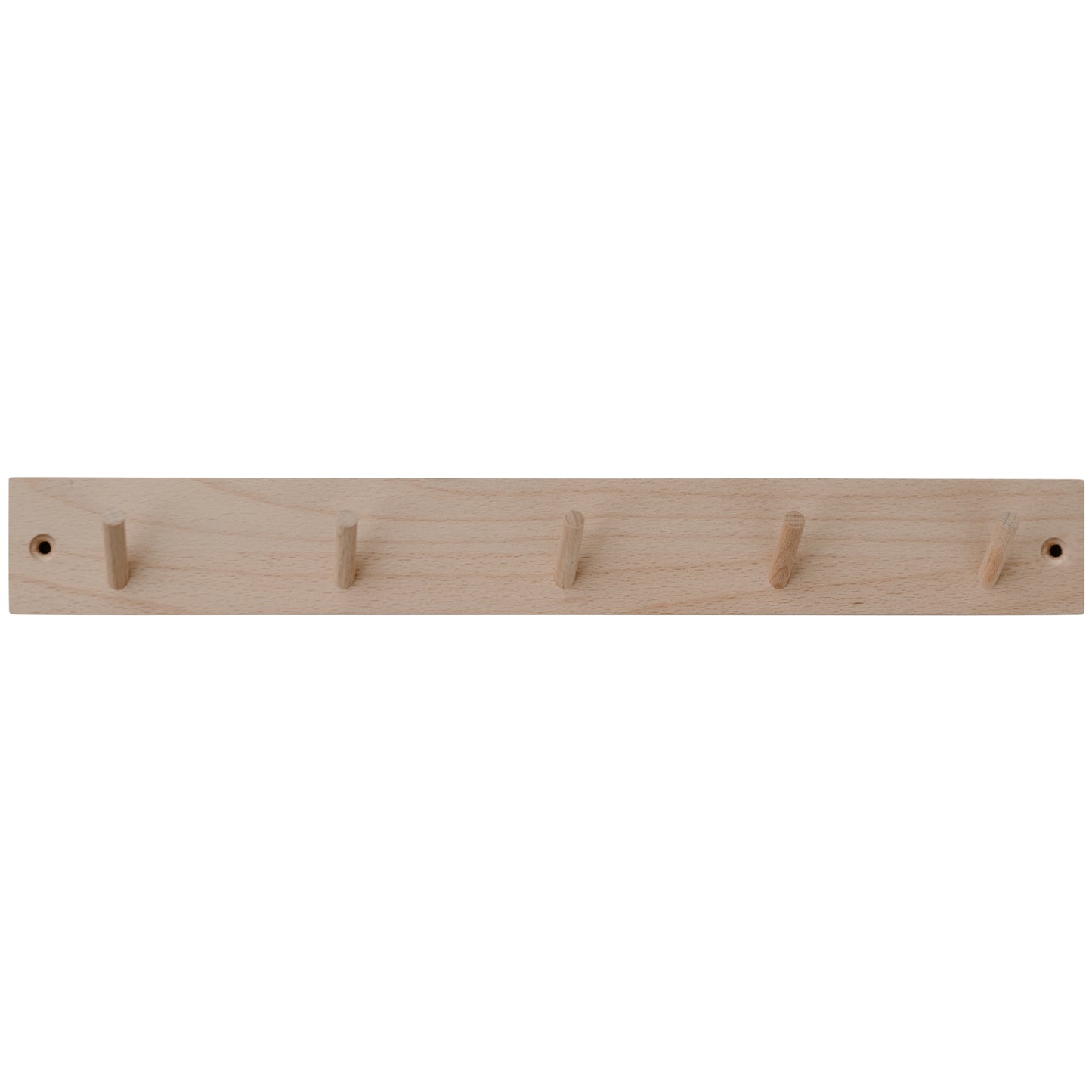 EULENSCHNITT Hakenleiste mit Kartenhalter 47cm mit 5 Haken