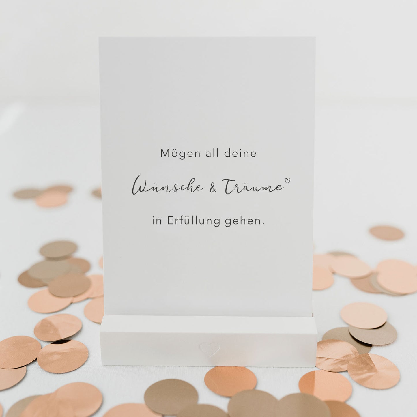EULENSCHNITT Postkarte "Mögen all deine Wünsche & Träume in Erfüllung gehen." | Din A6