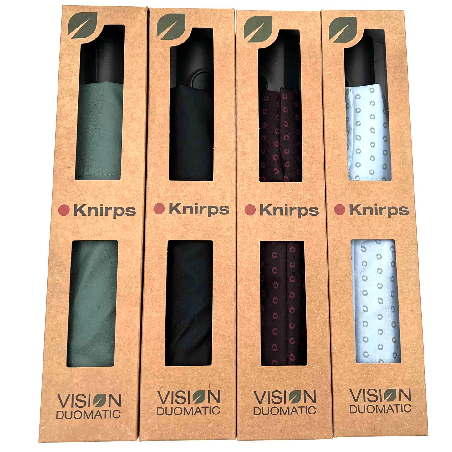 KNIRPS® Vision Duomatic | kompakter Regenschirm | verschiedene Farben | nachhaltig