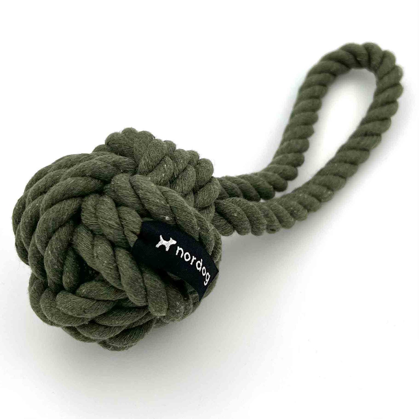 NORDOG Original Seilspielzeug für Hunde | Seil mit Knoten