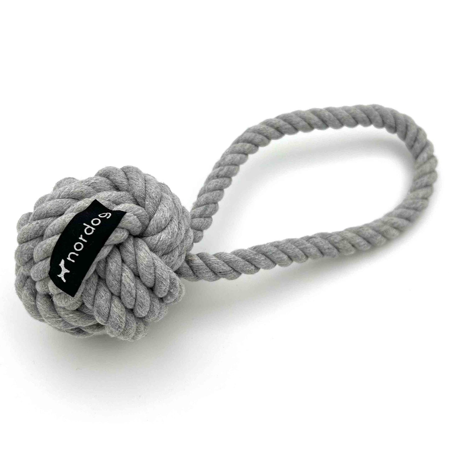 NORDOG Original Seilspielzeug für Hunde | Seil mit Knoten