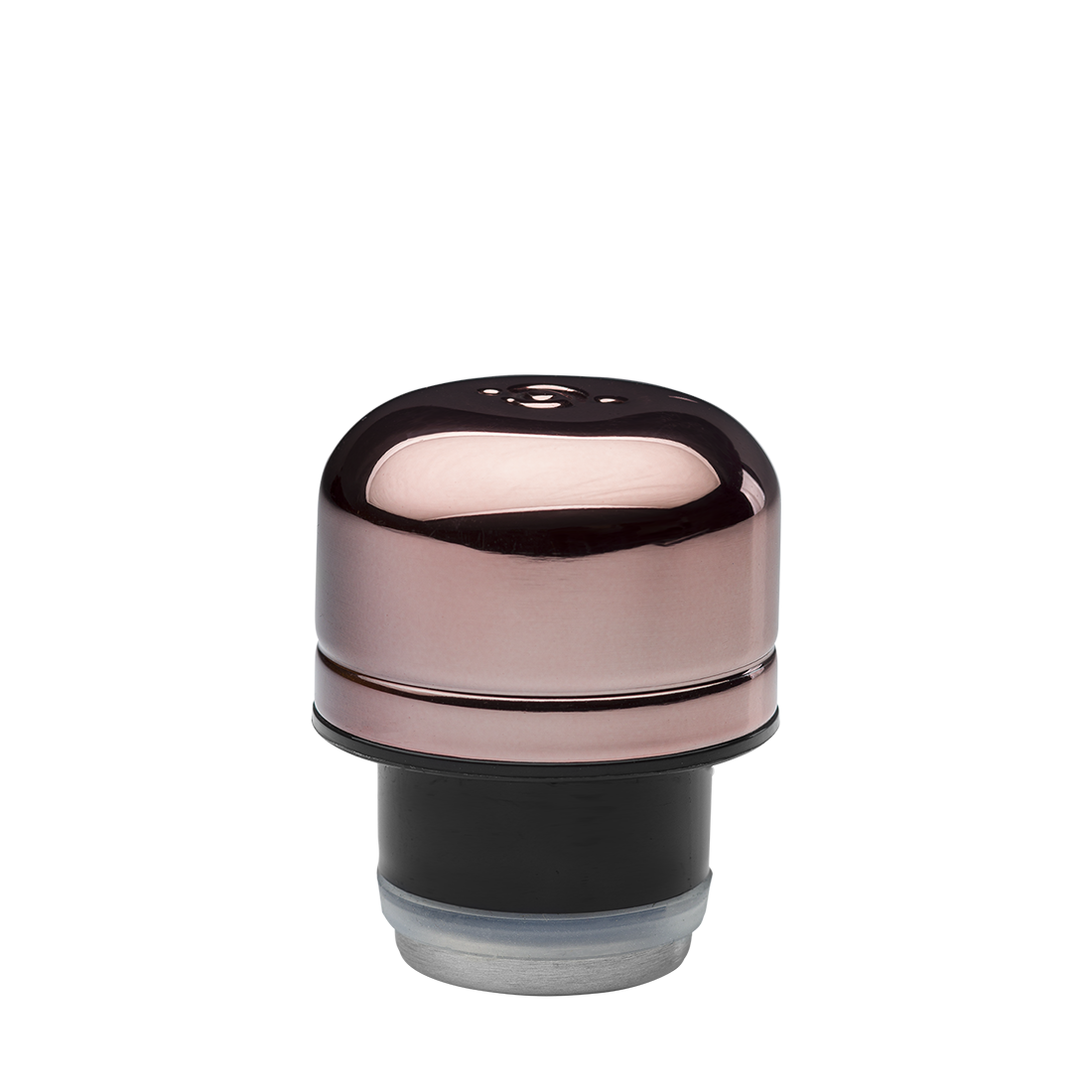 QWETCH Thermoflasche / Isolierflasche aus Edelstahl METALLIC ROSE GOLD | 500ml