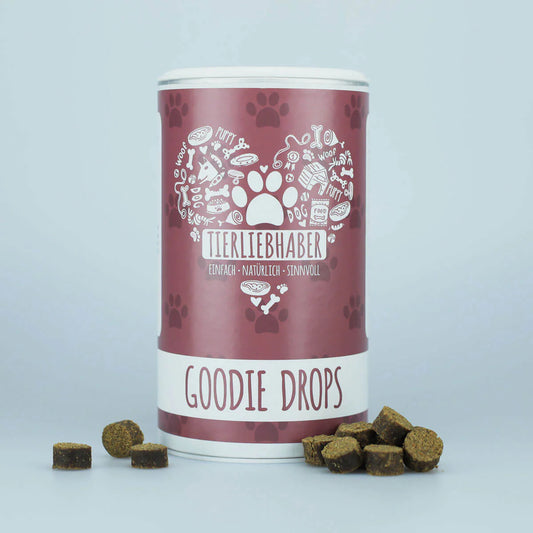 TIERLIEBHABER Goddie Drops gesunde & getreidefreie Belohnung für Hunde | 250g