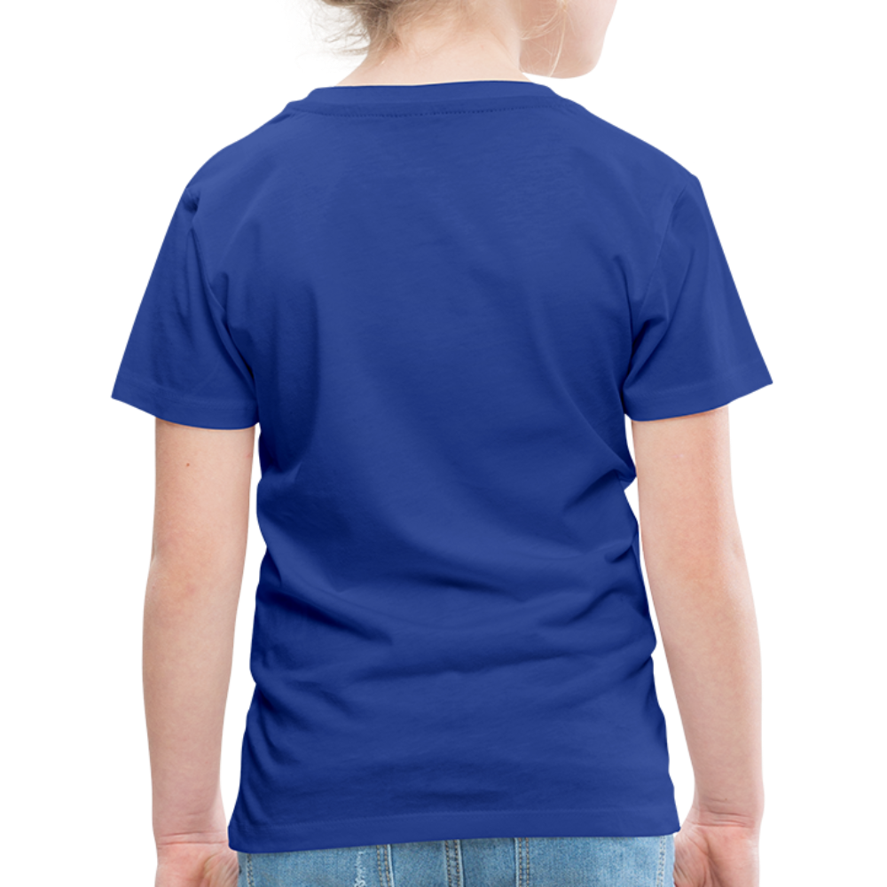SHIRTGLÜCK Kinder Premium T-Shirt „Don ´t puck with me“ - Königsblau