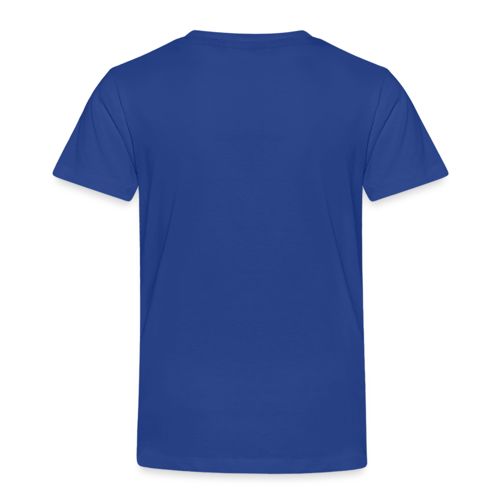 SHIRTGLÜCK Kinder Premium T-Shirt „Don ´t puck with me“ - Königsblau