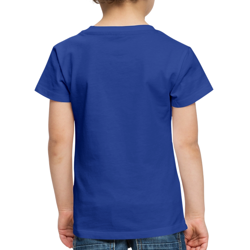 SHIRTGLÜCK Kinder Premium T-Shirt „Don ´t puck with me“ - Königsblau