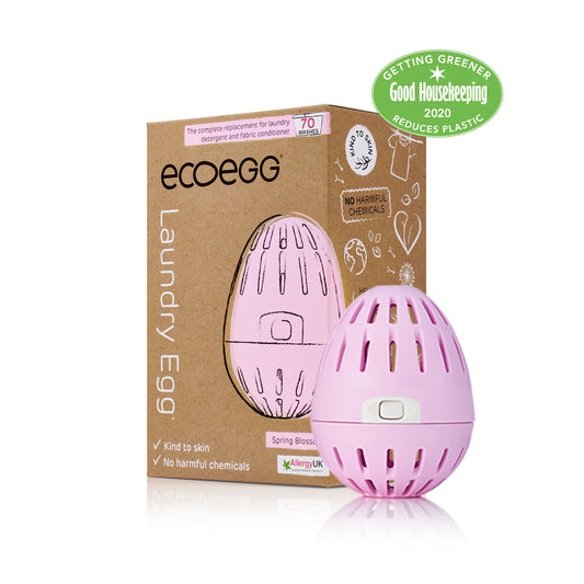 ECOEGG Laundry Egg® - Wäscheei ROSA Spring Blossom / Frühlingsblüte | natürliches Waschmittel mit Mineralpellets | umweltfreundlich | zero waste | vegan