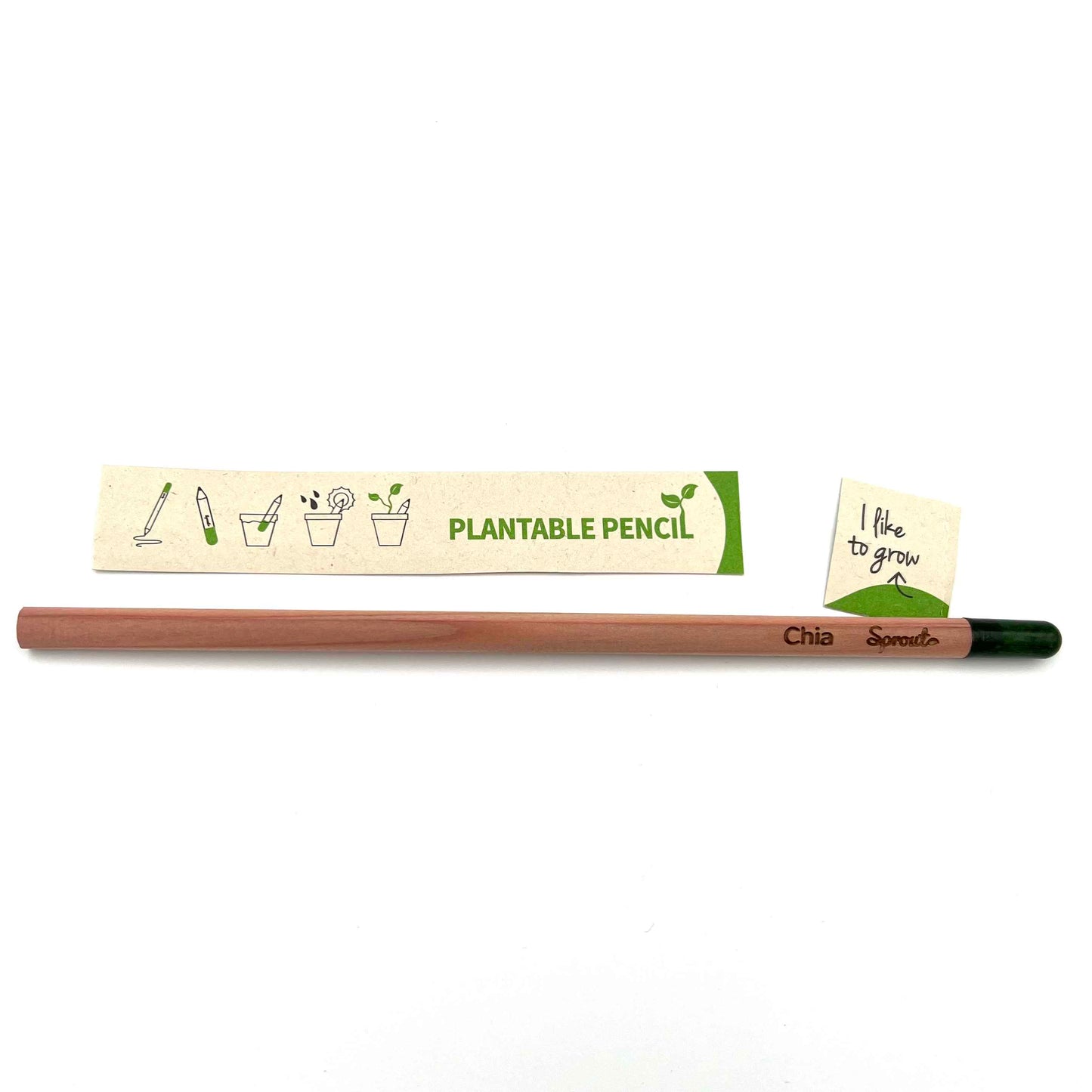 BLOOM YOUR MESSAGE Einpflanzbare Bleistifte mit Pflanzensamen | 1 Stück
