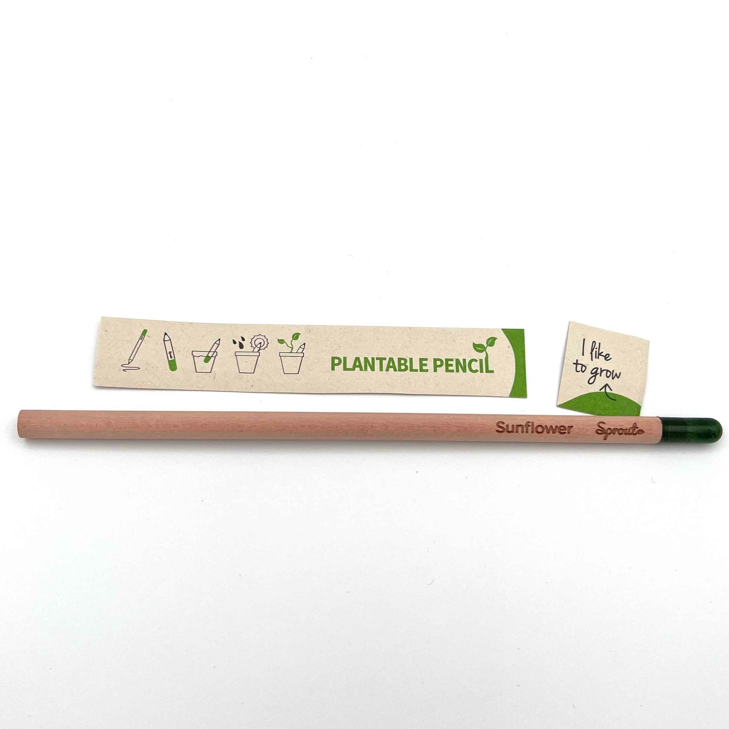 BLOOM YOUR MESSAGE Einpflanzbare Bleistifte mit Pflanzensamen | 1 Stück