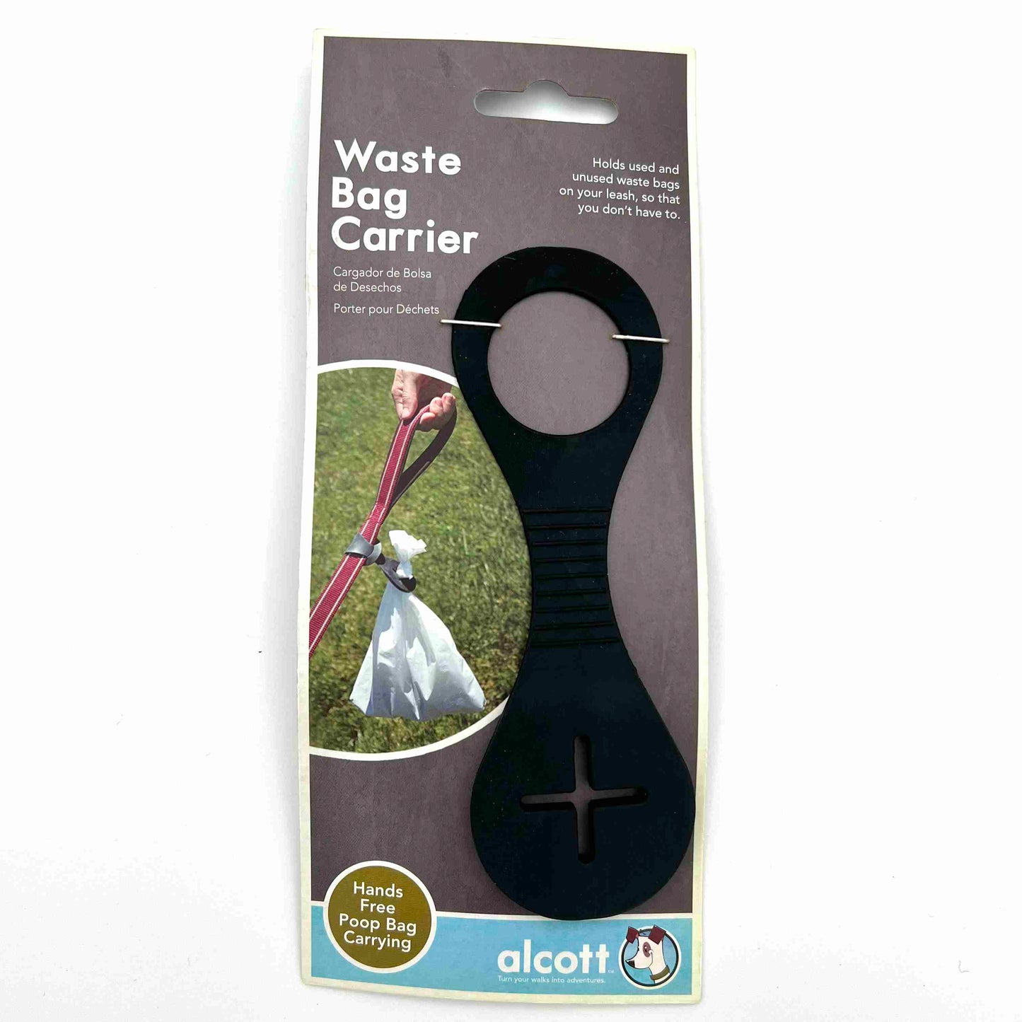 ALCOTT Kotbeutelhalter - Dog Waste Bag Carrier | schwarz