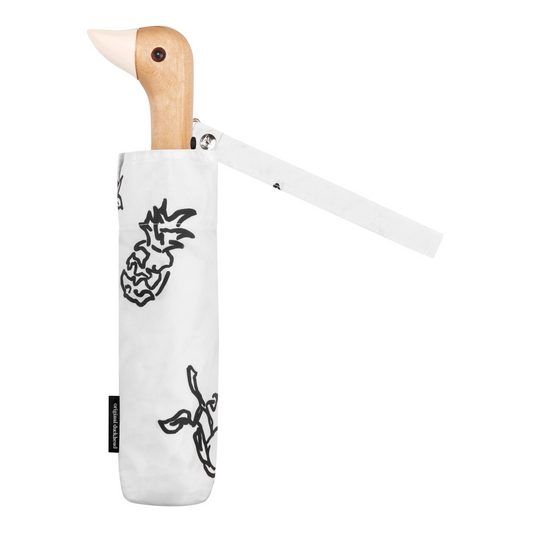 ORIGINAL DUCKHEAD EU handgefertigter Regenschirm mit Entenkopf FRUITS & SHAPES | kompakt & nachhaltig