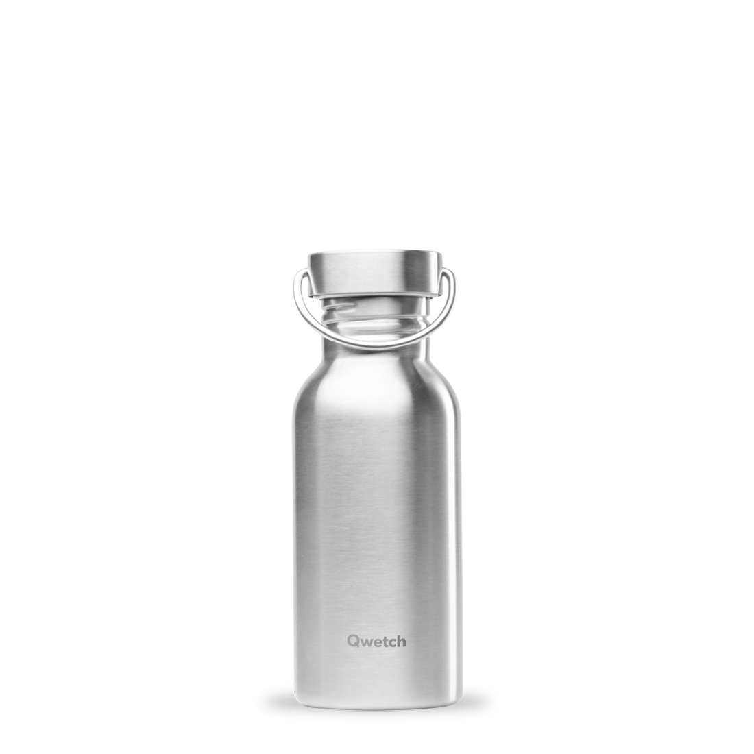QWETCH kompakte Flasche aus Edelstahl ONE ORIGINALS mit Henkel