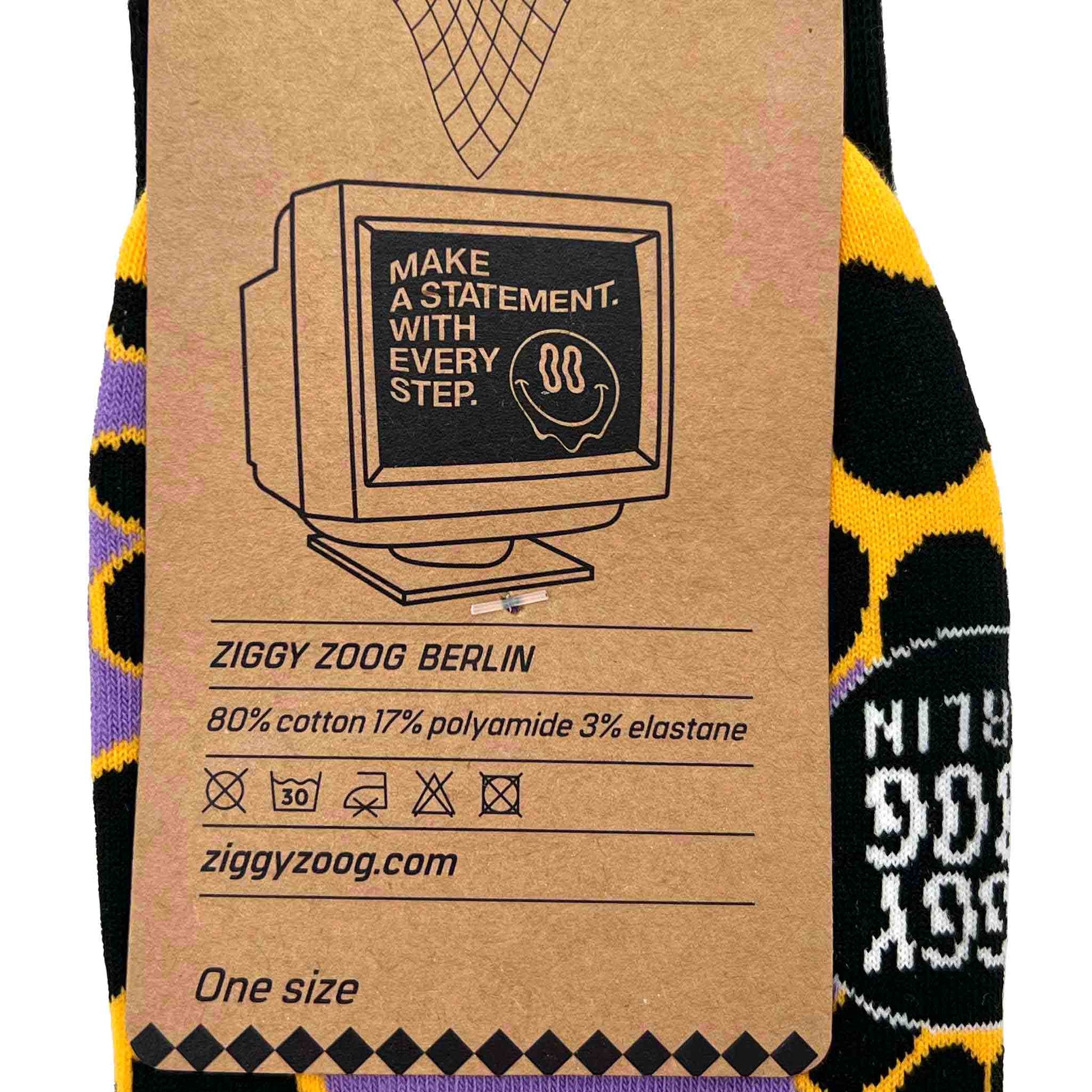 ZIGGI ZOOG Socken mit Pfotenabdrücken 